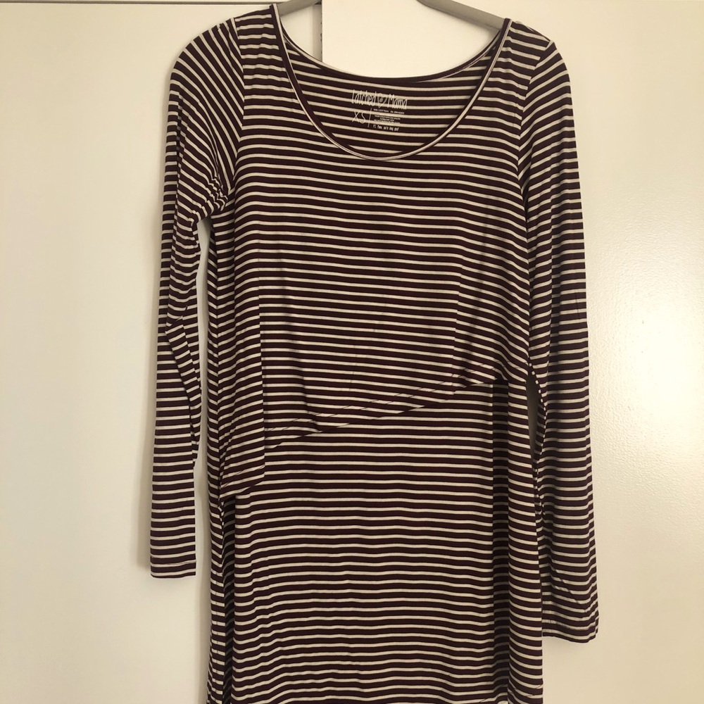 Latched Mama Asymmetrical Nursing Tunic